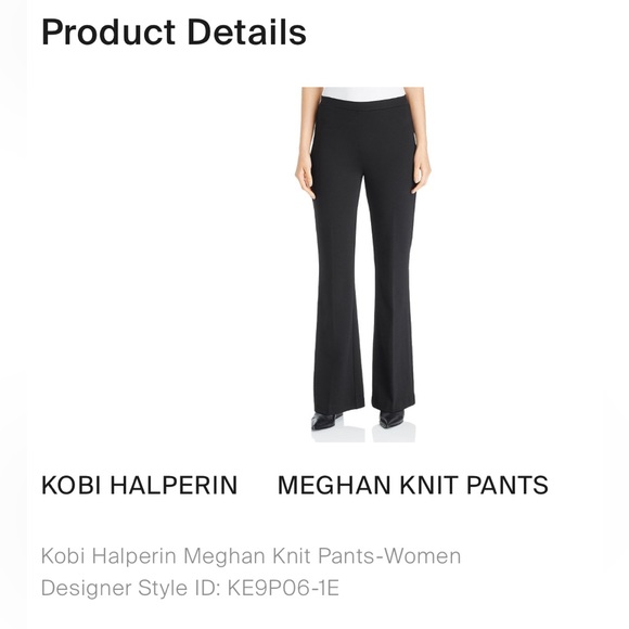 Kobi Halperin Black Slacks Size XL - Picture 3 of 12